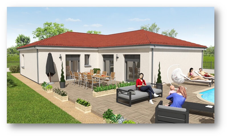 construction de maison à panazol